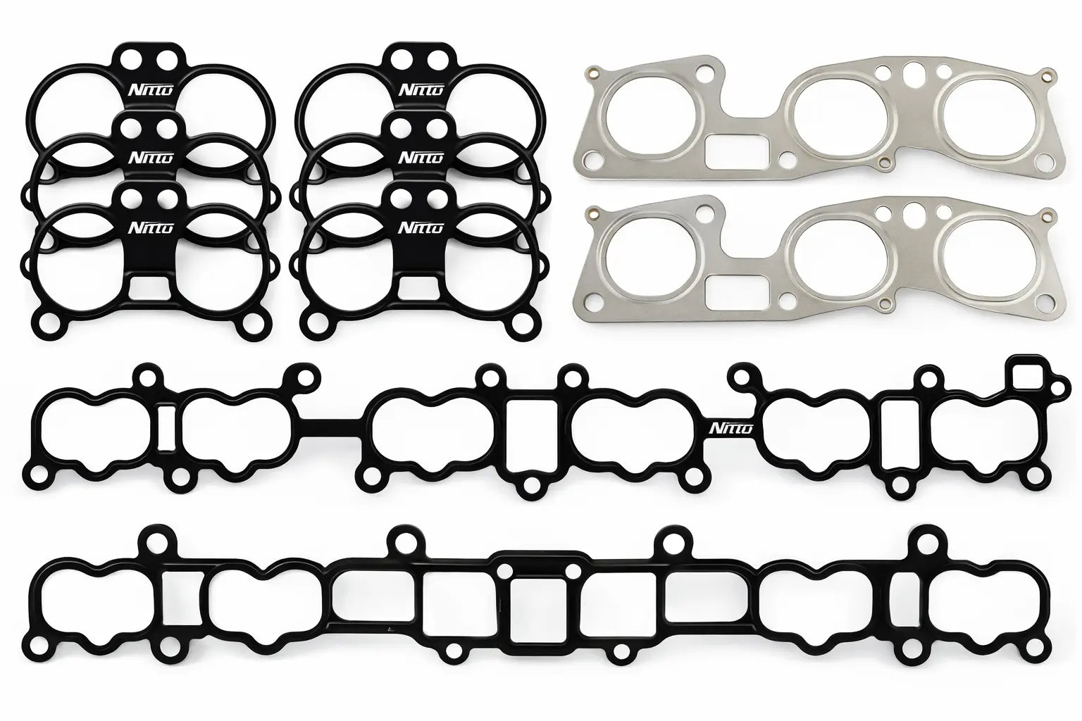 Nitto Nissan RB26 intake and exhaust metal gasket set high performance engine sealing kit for Nissan RB engine build at Autech Store Auckland