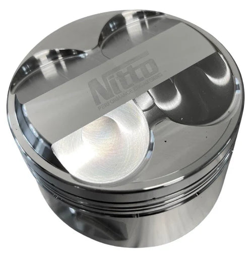 Nitto Nissan RB30 DOHC drag series stroker pistons high performance forged engine internals for Nissan engine build at Autech Store Auckland