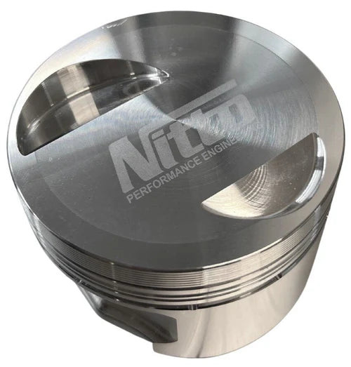 Nitto Nissan RB30 SOHC high compression standard stroke pistons high performance forged engine internals for Nissan engine build at Autech Store Auckland