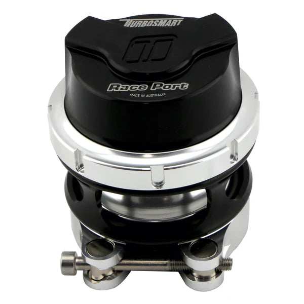 Turbosmart GenV Race Port blow off valve high flow 50mm performance turbo boost release valve for motorsport and racing engines delivering strong turbo sound and fast response Autech Store Auckland automotive performance upgrade